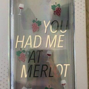 Cylo Pop Iphone 7 Phone Case Also Fits 6/6s  “You Had Me At Merlot”